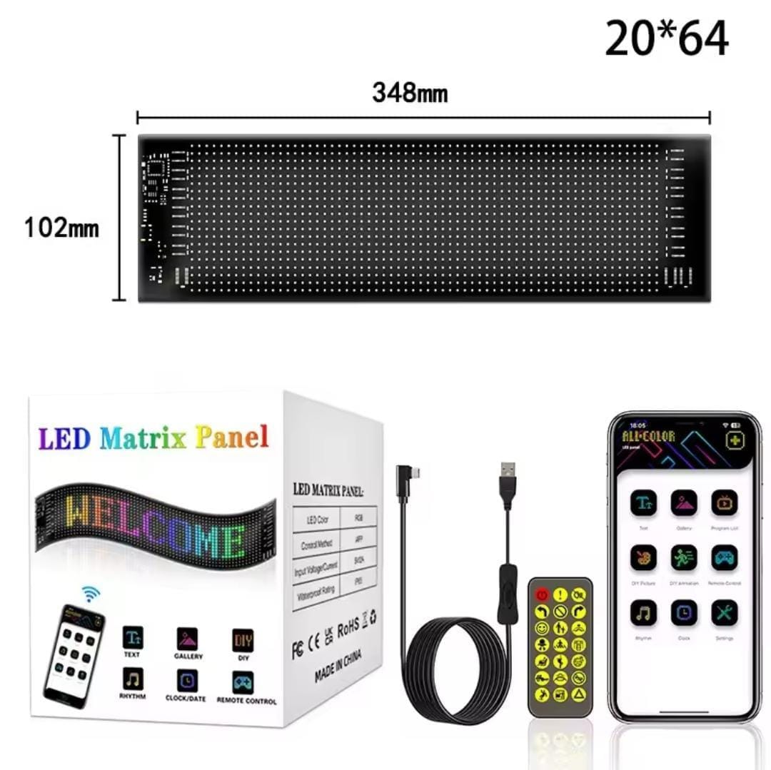 Écran LED Flexible pour Voiture