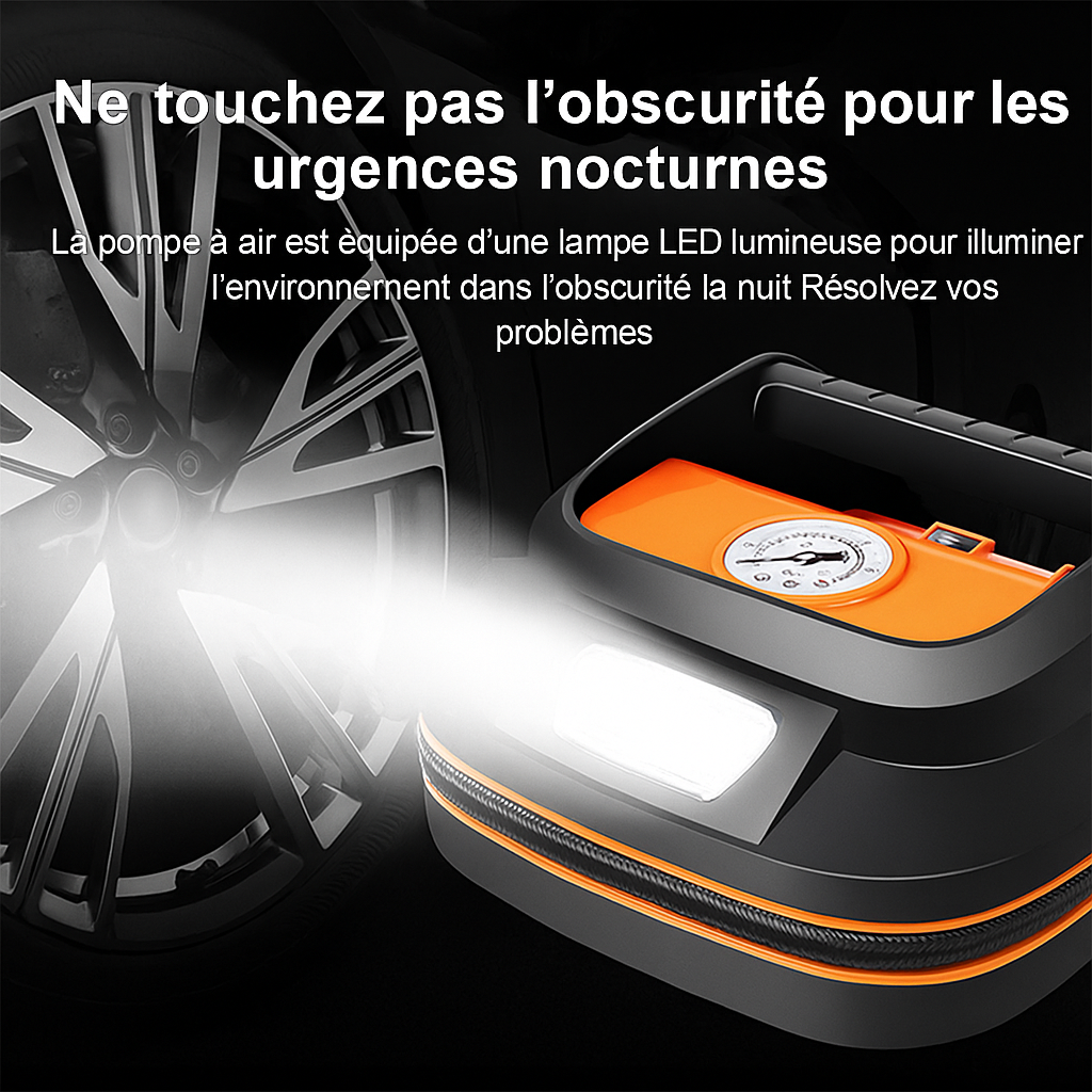 Pompe à air numérique pour voiture