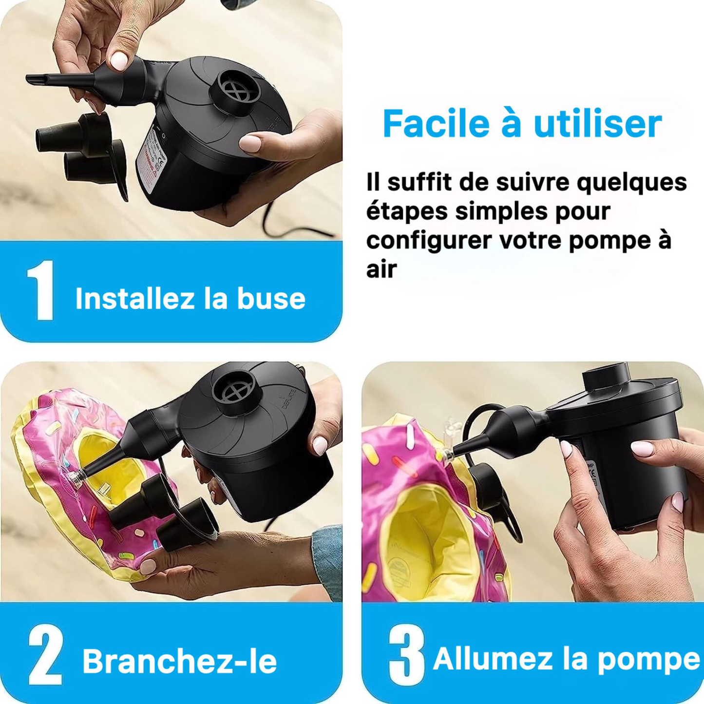 Pompe à air électrique