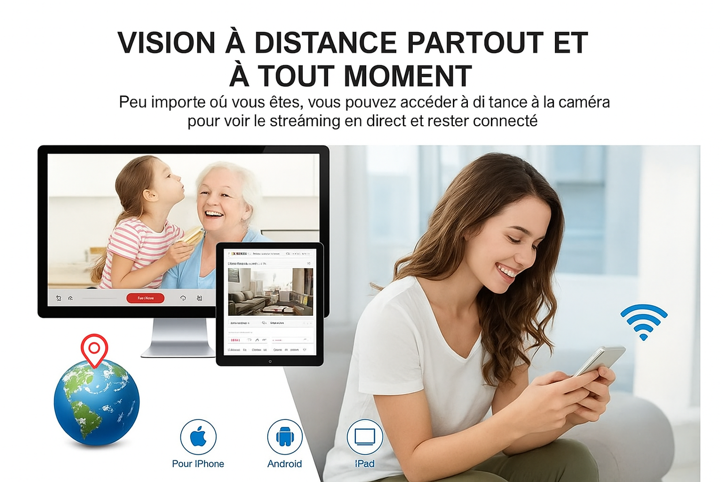 Caméra 4K Surveillance