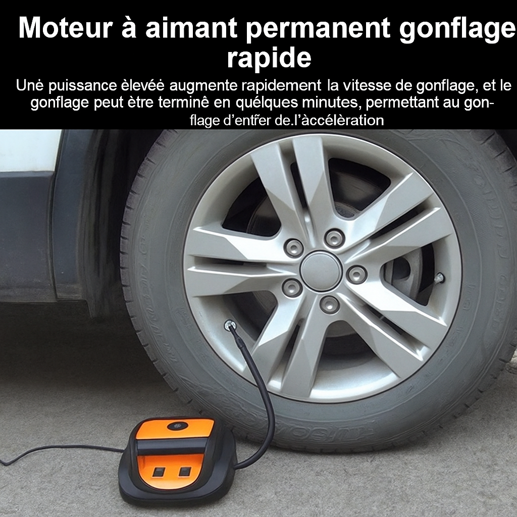 Pompe à air numérique pour voiture