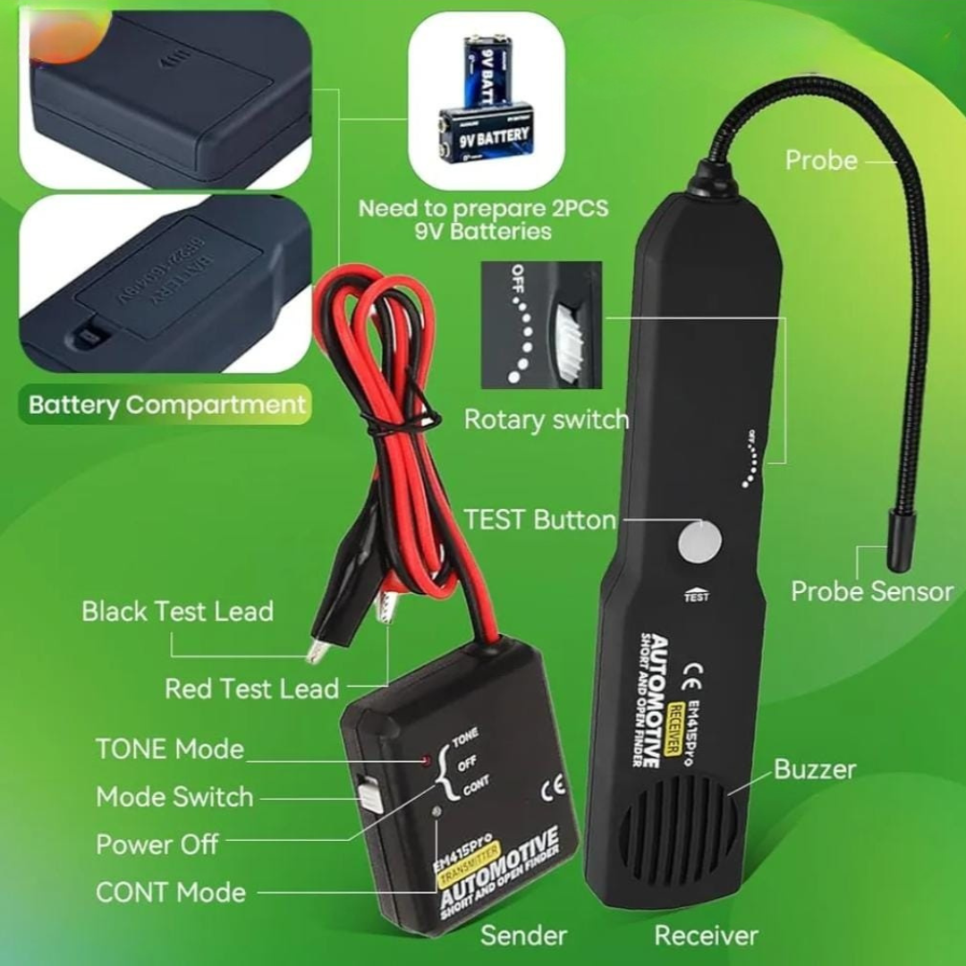 Détecteur et Testeur de Câbles Multi