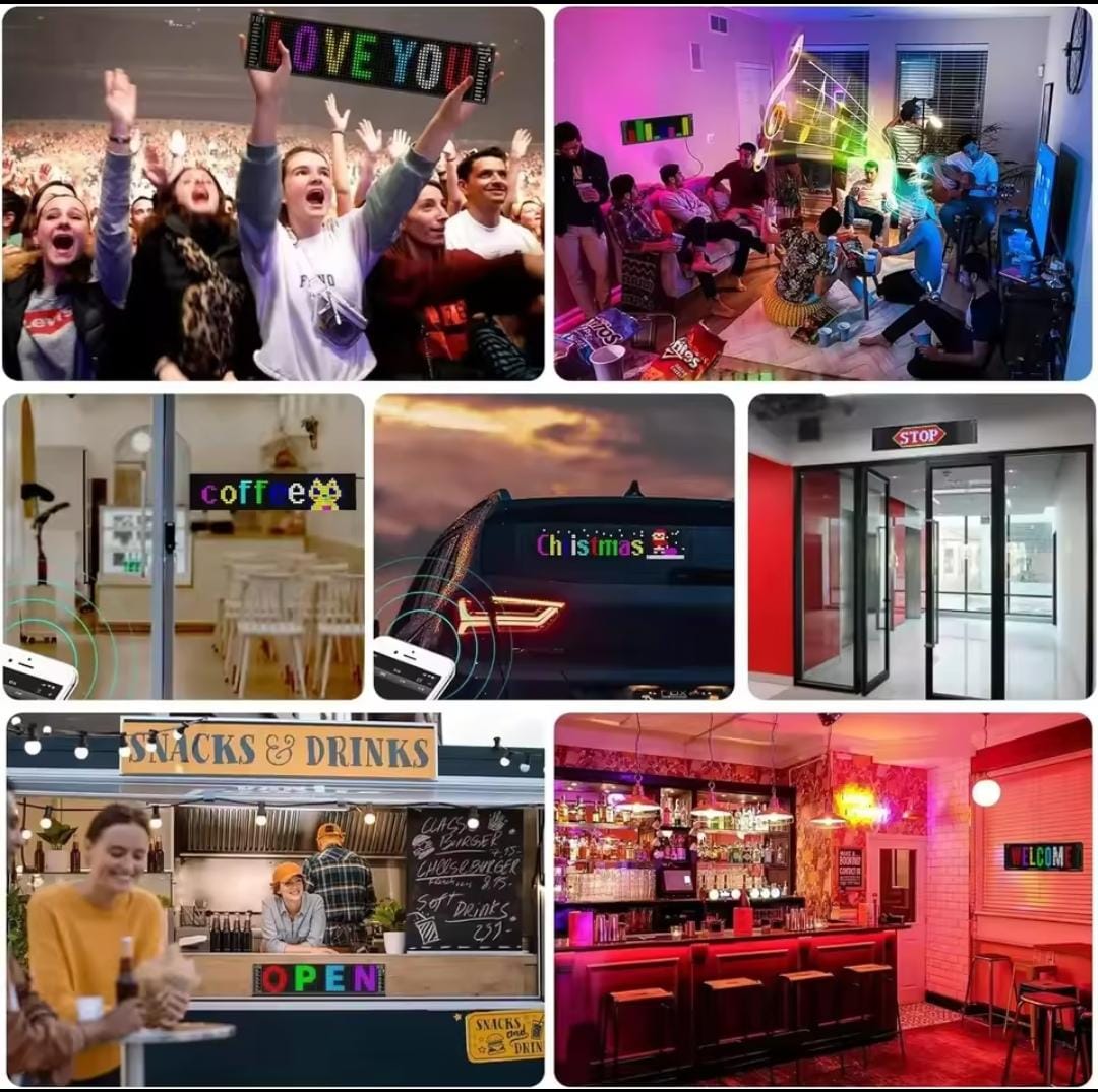 Écran LED Flexible pour Voiture