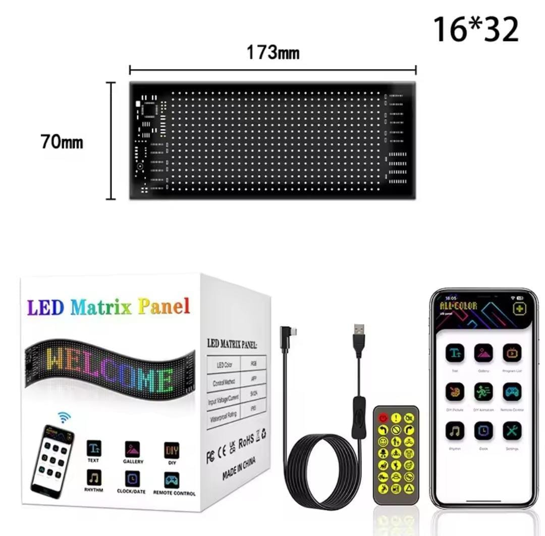 Écran LED Flexible pour Voiture