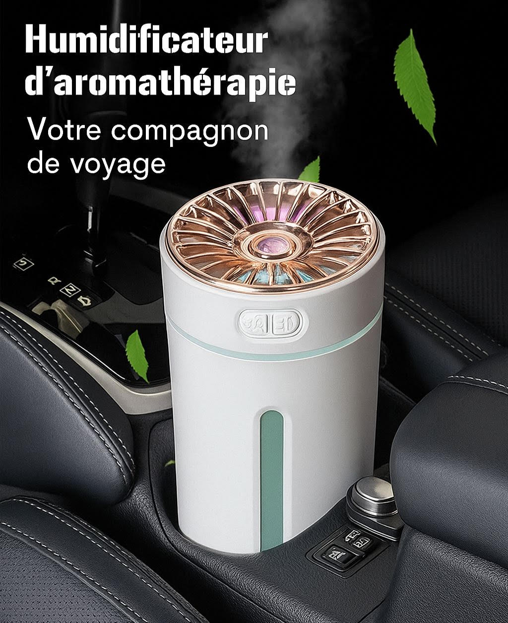 Humidificateur d’air aromatique portable