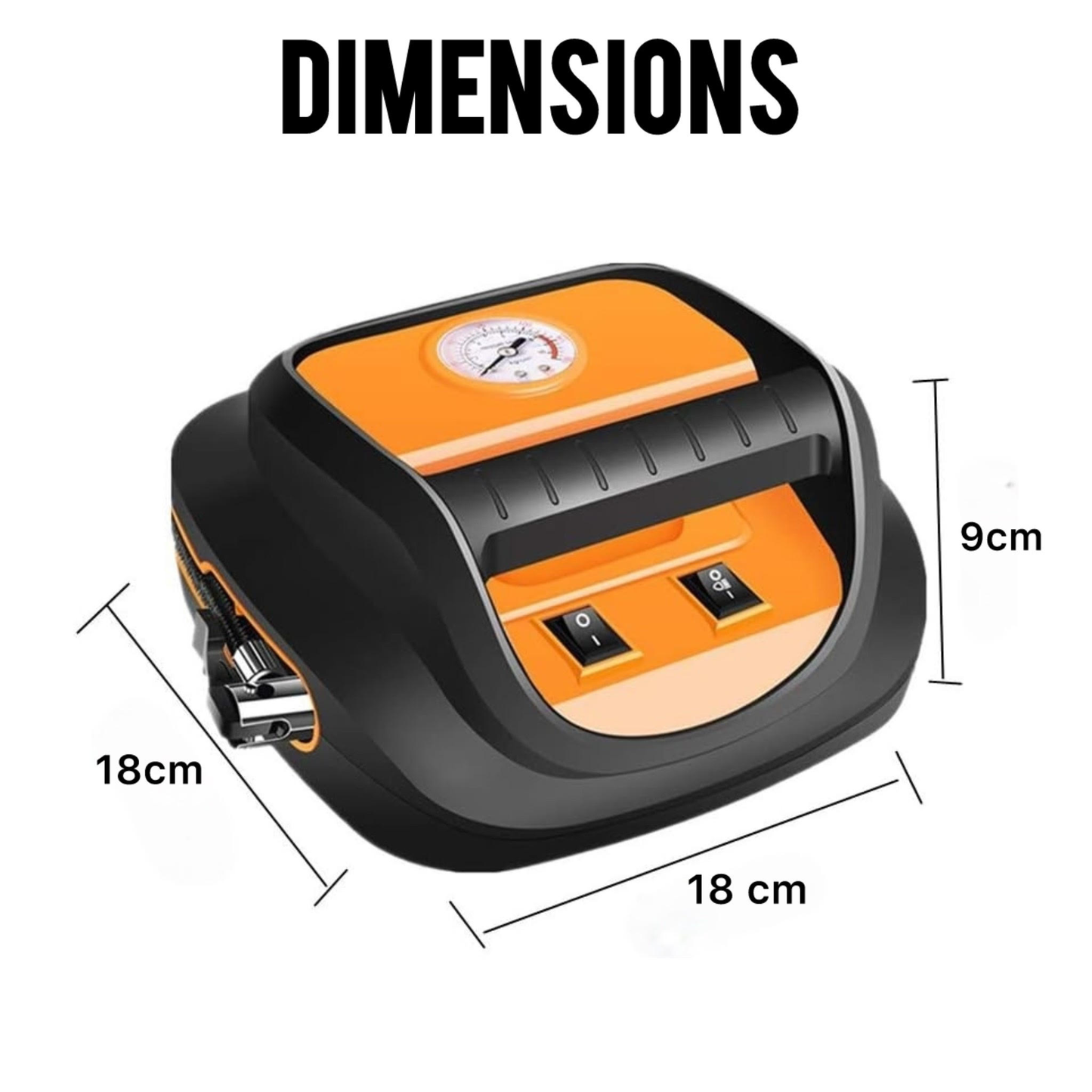 Pompe à air numérique pour voiture